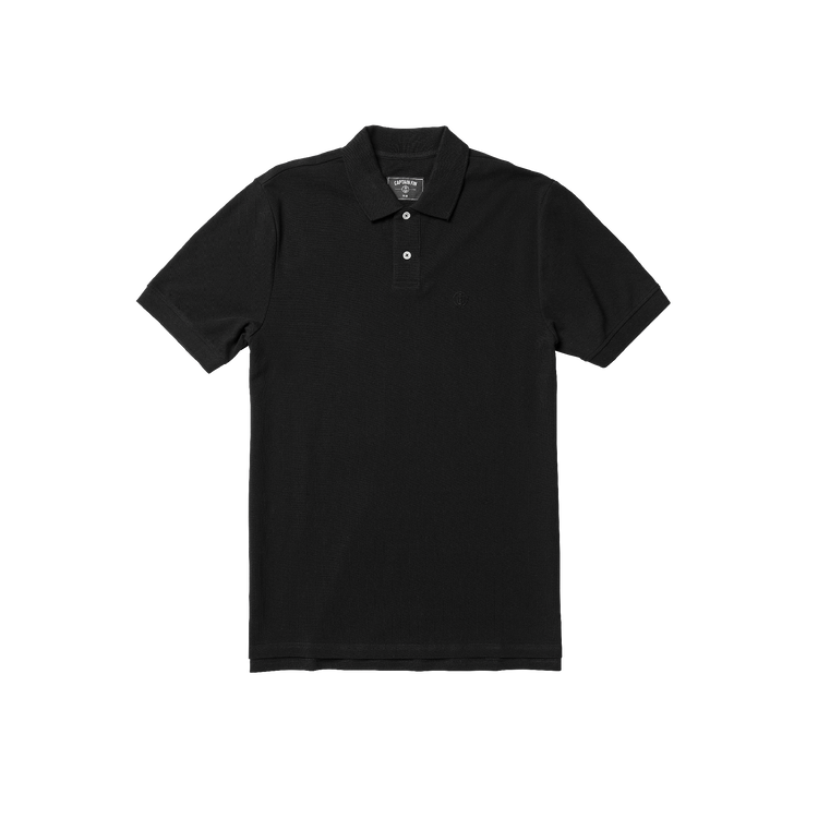Bushy Woods Polo Shirt - Black