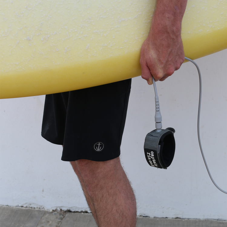Keyhole Solid Boardshort - Black