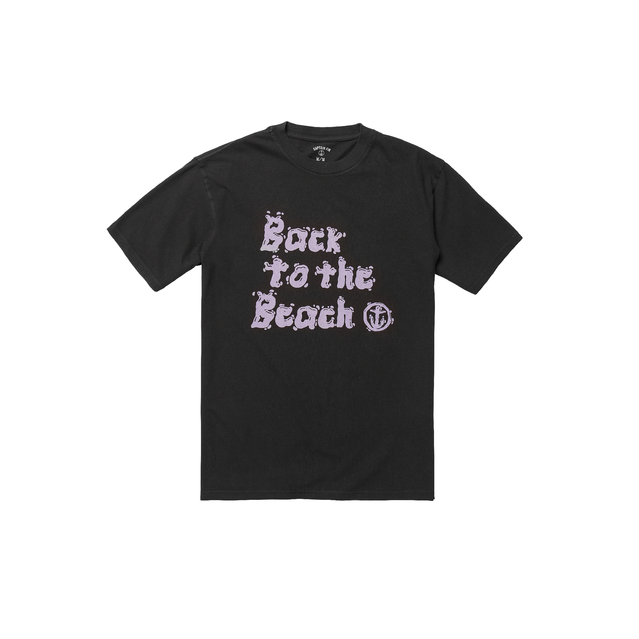 Back To The Beach Short Sleeve Tee - Black
