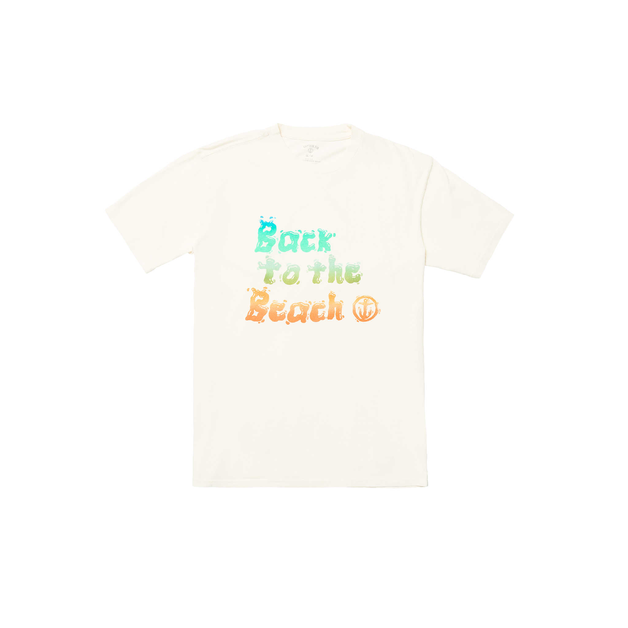 Back To The Beach Short Sleeve Tee - Vintage White