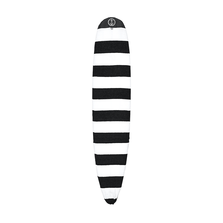 Longboard Surfboard Sock - Black/White - Captain Fin